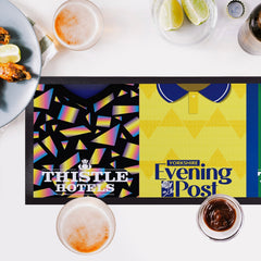 Leeds - Style 2 - Retro Football Shirts -  Bar Runner