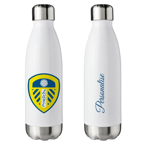 Leeds United FC Crest Insulated Water Bottle - White