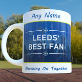 Leeds United Mug - Best Fan Cup With Name