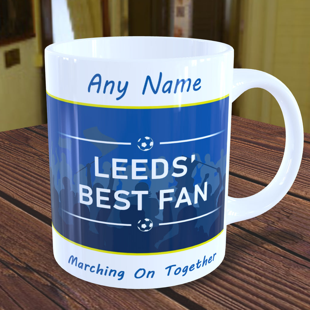 Leeds United Mug - Best Fan Cup With Name
