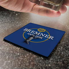 Leeds WJ Bremner- Football Coaster - Square Or Circle