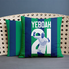 Leeds Yeboah 21 - Cushion - Two Sizes