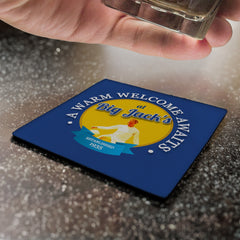 Leeds Big Jack- Football Coaster - Square Or Circle