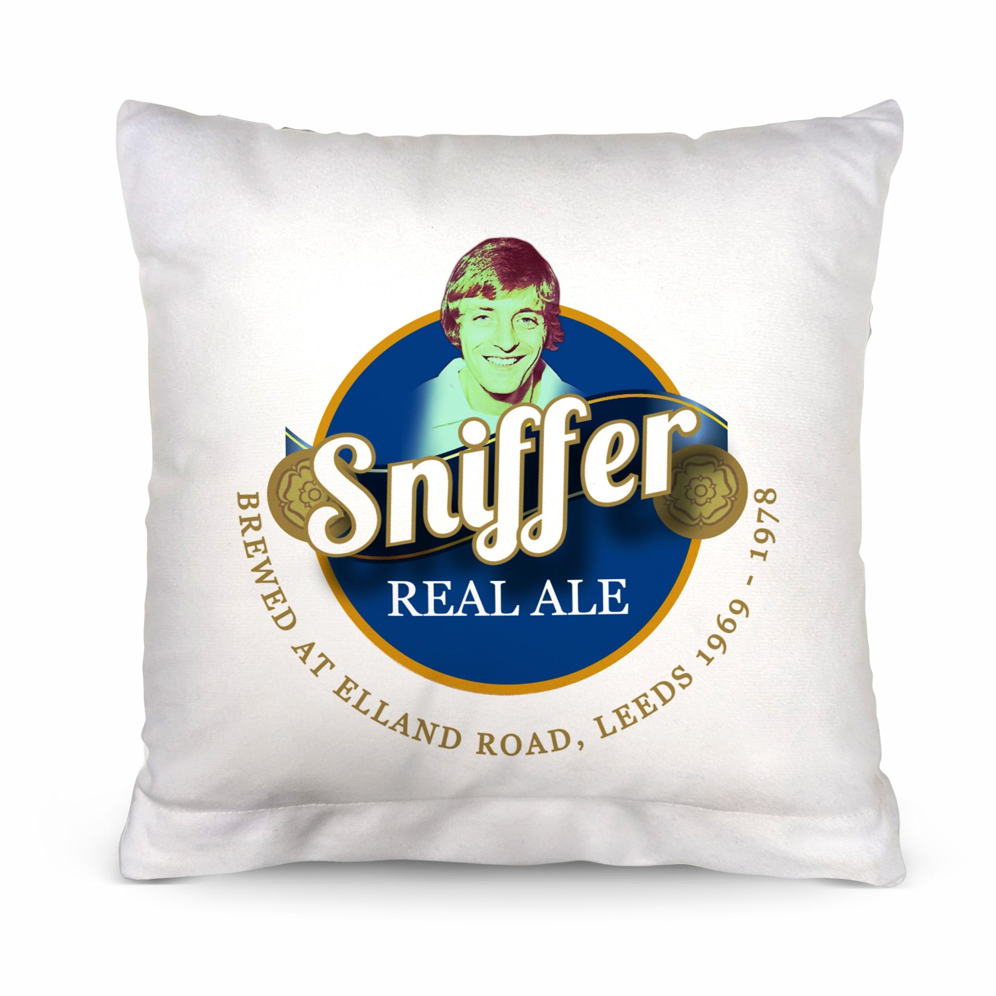 Leeds allan clarke - Cushion - 10inch