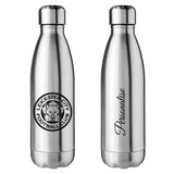 Leicester City FC Crest Silver Insulated Water Bottle