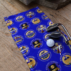 Leicester - Football Legends - Retro Lightweight, Microfibre Golf Towel