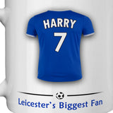Leicester Mug Personalised Custom Made Football Supporters Cup