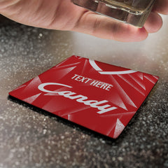 Liverpool 1989 Home Shirt - Personalised Drink Coaster - Square Or Circle
