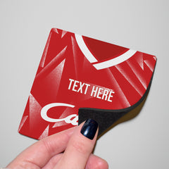 Liverpool 1989 Home Shirt - Personalised Drink Coaster - Square Or Circle