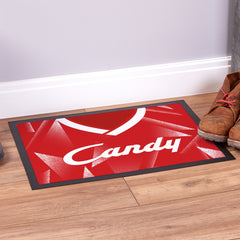 Liverpool 1989 Home Shirt - Personalised Retro Door Mat - 60cm x 40cm