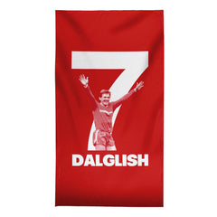 Liverpool Dalglish 7 - Football Legends - Beach Towel - 150cm x 75cm