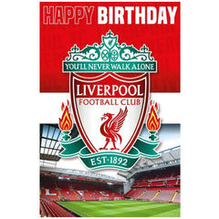 Liverpool FC 3D Lenticular Birthday Card