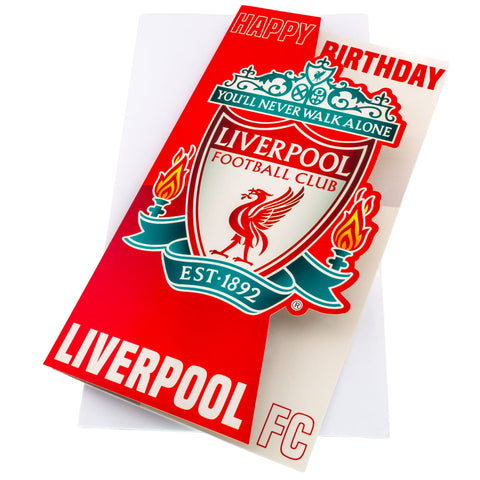 Liverpool FC Crest Birthday Card