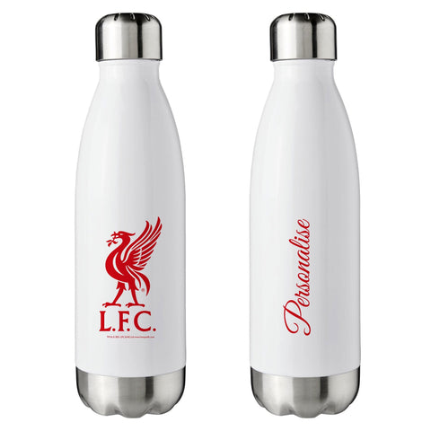 Liverpool FC Crest Insulated Water Bottle - White