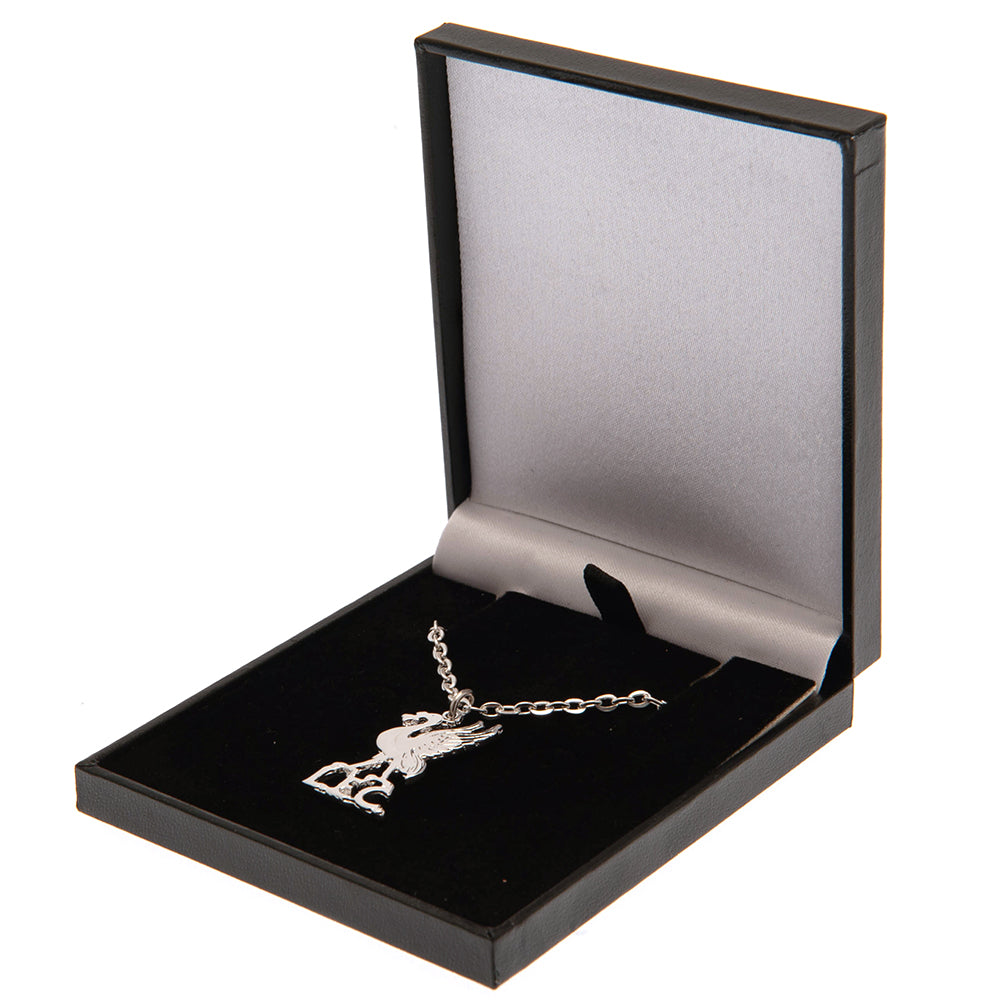 Liverpool FC Silver Plated Boxed Pendant LB