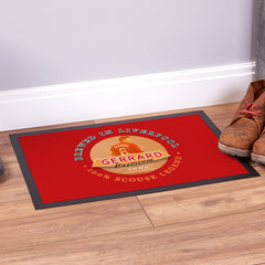 Liverpool Gerrard  - Football Legends - Door Mat -60cm X 40cm