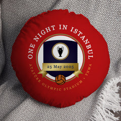 Liverpool Istanbul - Football Legends - Circle Cushion 14inch