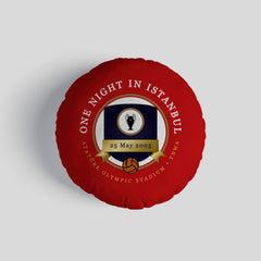 Liverpool Istanbul - Football Legends - Circle Cushion 14inch