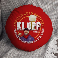 Liverpool Klopp - Football Legends - Circle Cushion 14inch