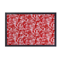 Liverpool Montage - Retro Door Mat - 60cm x 40cm