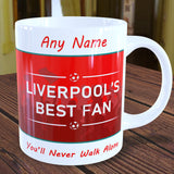 Liverpool Personalised Mug - Best Fan Cup With Name