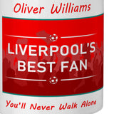 Liverpool Personalised Mug - Best Fan Cup With Name