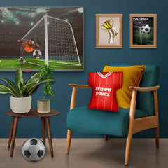 Liverpool Retro 1981 Home - Retro  Shirt Cushion