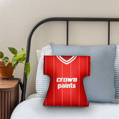 Liverpool Retro 1981 Home - Retro  Shirt Cushion