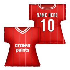 Liverpool Retro 1981 Home - Retro  Shirt Cushion
