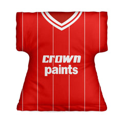Liverpool Retro 1981 Home - Retro  Shirt Cushion