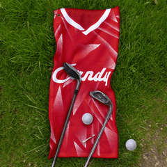 Liverpool Retro - 1989 Home - Retro Lightweight, Microfibre Golf Towel