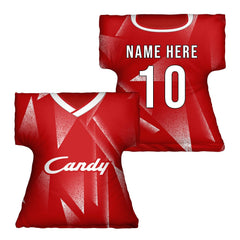 Liverpool Retro 1989 Home - Retro  Shirt Cushion