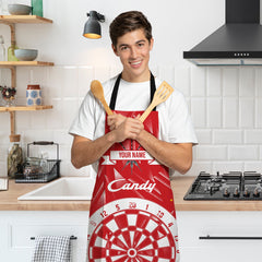 Liverpool Retro - 1989 Home Shirt - Personalised Darts Apron