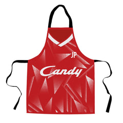 Liverpool Retro - 1989 Home Shirt - Retro Football  Novelty Water-Resistant, Lazer Cut (no fraying) Light Weight Adults Apron