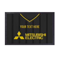 Livingston 1995 Home Shirt - Personalised Retro Door Mat - 60cm x 40cm