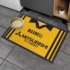 Livingston 1997 Home Shirt - Personalised Retro Door Mat - 60cm x 40cm