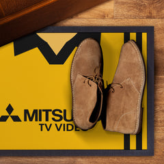 Livingston 1997 Home Shirt - Personalised Retro Door Mat - 60cm x 40cm