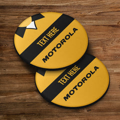 Livingston 2001 Home Shirt - Personalised Drink Coaster - Square Or Circle