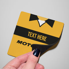 Livingston 2001 Home Shirt - Personalised Drink Coaster - Square Or Circle