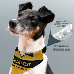 Livingston 2001 Home Shirt - Personalised Pet Bandana - 4 Sizes