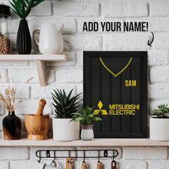 Livingston Retro 1995 Home Shirt - A4 Personalised Metal Sign Plaque - Frame Options Available