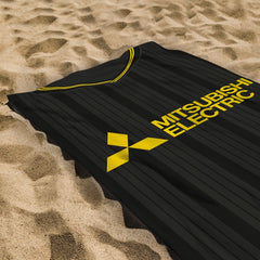 Livingston Retro 1995 Home Shirt - Personalised Lightweight, Microfibre Retro Beach Towel - 150cm x 75cm