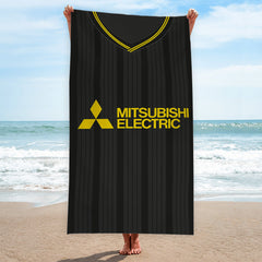 Livingston Retro 1995 Home Shirt - Personalised Lightweight, Microfibre Retro Beach Towel - 150cm x 75cm