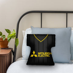 Livingston Retro 1995 Home Shirt - Personalised Retro Shirt Cushion