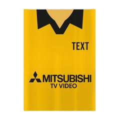 Livingston Retro 1997 Home Shirt - A4 Personalised Metal Sign Plaque - Frame Options Available