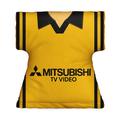 Livingston Retro 1997 Home Shirt - Personalised Retro Shirt Cushion
