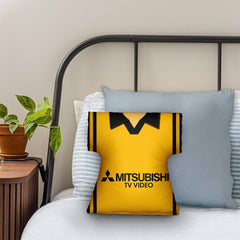 Livingston Retro 1997 Home Shirt - Personalised Retro Shirt Cushion