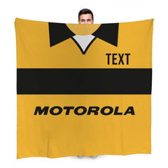 Livingston Retro - 2001 Home - Personalised Retro Fleece Blanket 150cm X 150cm
