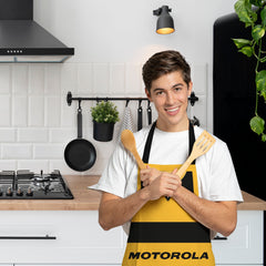 Livingston Retro 2001 Home Shirt Apron - Personalised Retro Football Adults Apron