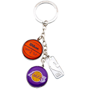 Los Angeles Lakers Charm Keyring